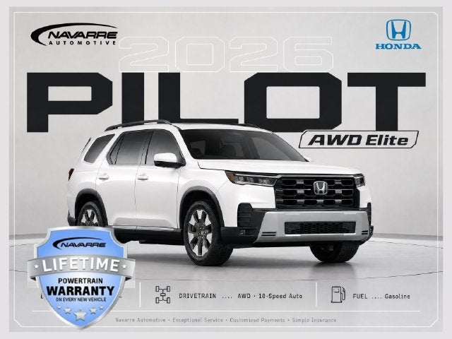 2026 Honda Pilot AWD Elite