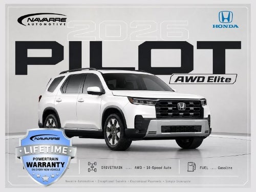 2026 Honda Pilot AWD Elite