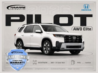 2026 Honda Pilot AWD Elite