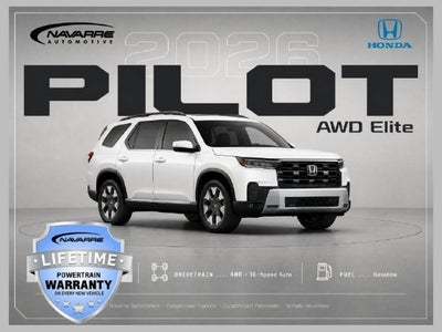 2026 Honda Pilot AWD Elite