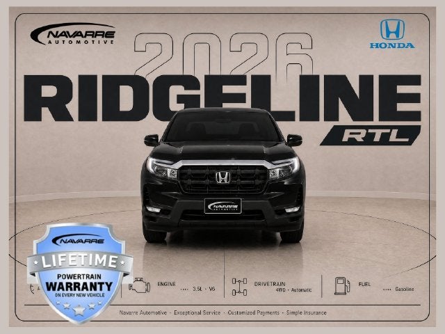2026 Honda Ridgeline RTL