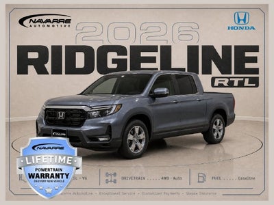 2026 Honda Ridgeline RTL