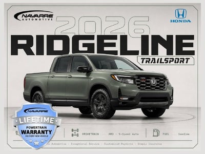 2026 Honda Ridgeline TrailSport