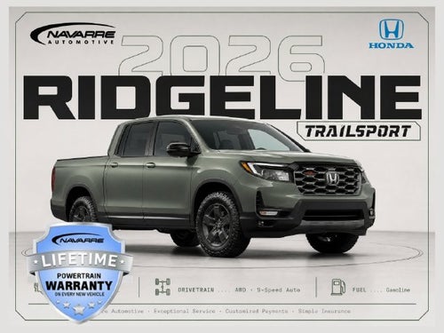 2026 Honda Ridgeline TrailSport