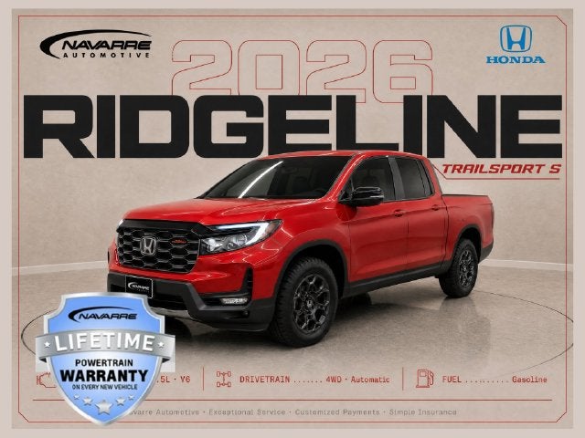 2026 Honda Ridgeline TrailSport+HPD Wheels