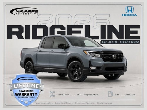2026 Honda Ridgeline Black Edition