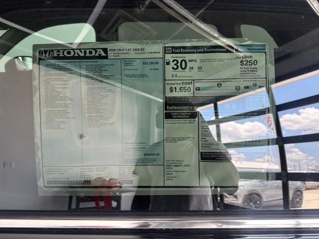 2026 Honda CR-V EX