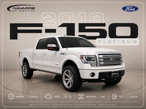 2013 Ford F-150 Platinum