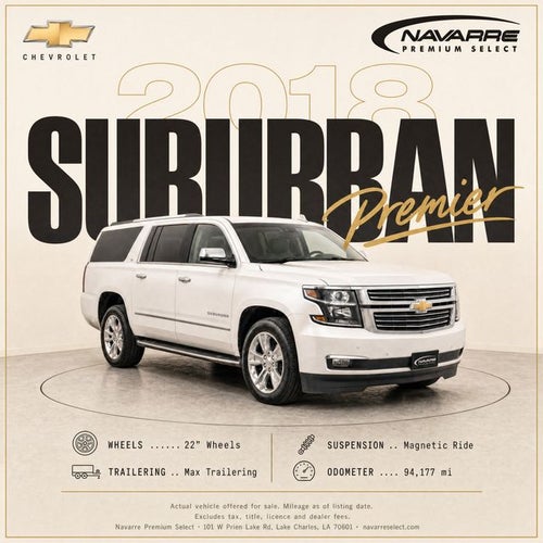 2018 Chevrolet Suburban Premier