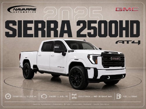 2025 GMC Sierra 2500HD AT4