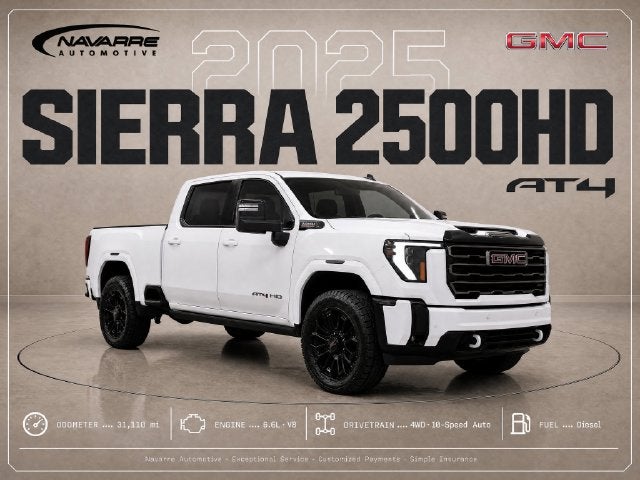 2025 GMC Sierra 2500HD AT4