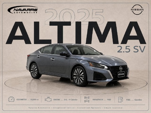2025 Nissan Altima 2.5 SV