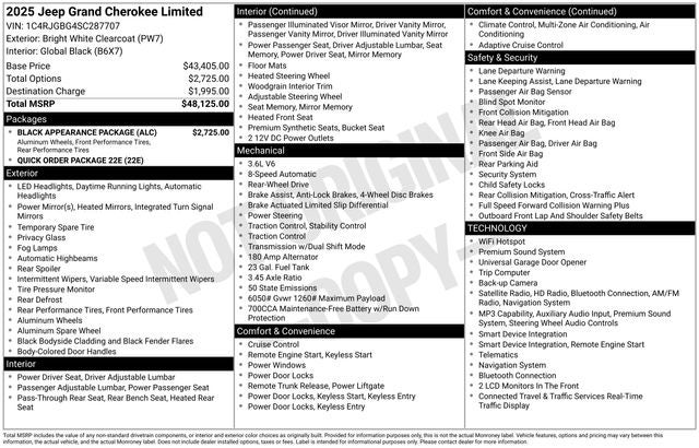 2025 Jeep Grand Cherokee Limited
